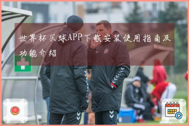 世界杯买球APP下载安装使用指南及功能介绍