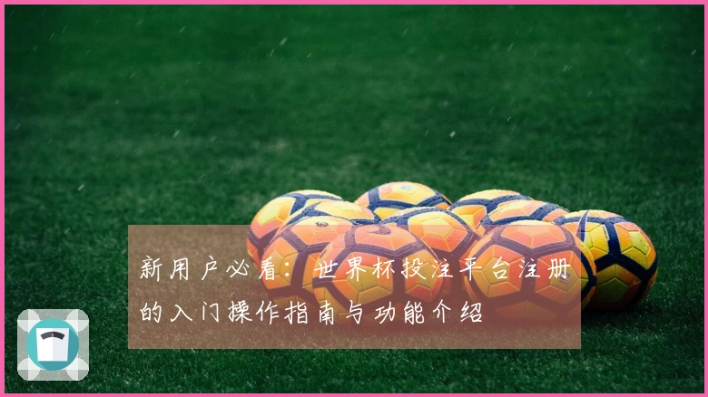 新用户必看：世界杯投注平台注册的入门操作指南与功能介绍