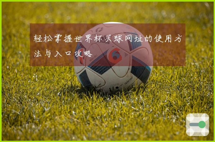 轻松掌握世界杯买球网址的使用方法与入口攻略